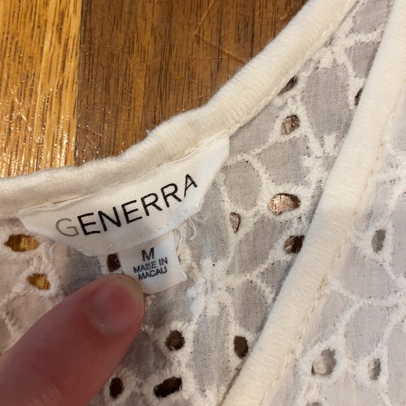 Generra Off White Tank Top - Picture 2 of 4